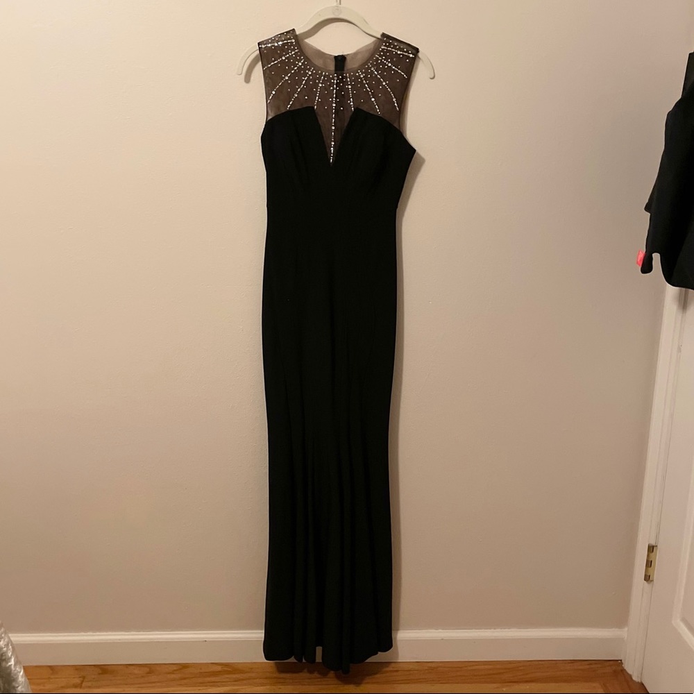 long black dress